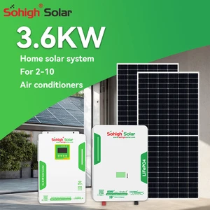 Solar System 3kW 3.6kW 5KW 10KW 15KW Solar Panels With Battery And Inverter Panneau Solaire Kit Complet Solar Energy System