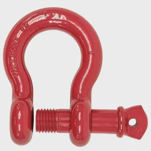 YJC G209 US Type Forged High-Strength Steel Anchor Shackle | RR-C-271 Spec | Hot-Dip Galvanized Powder-Coated Heavy Industry