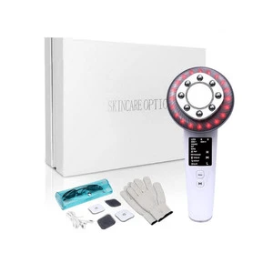 Body Face Blue Red LED Therapy Muscle Relief Fat Reduction EMS Sculpting Body Weight Loss Cellulite Contouring Machine