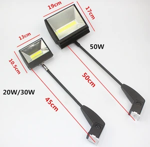 Aluminum LED Advertising Lights for Trade Shows & Exhibitions 20W/30W/50W Multiple Mounting Options 85-265V AC 120 Beam Angle