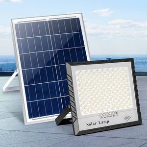 100W200W500W New Arrival Outdoor Power Garden Remote Control Waterproof Ip67 LED Solar Floodlight Light