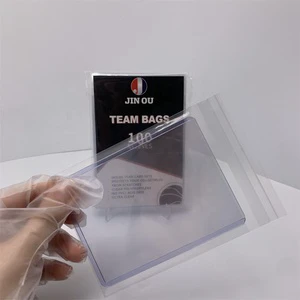 Card Sleeves Fit for Resealable Poly Bags Team Set Bags High Clarity Trading Card Sleeves Toploader Va