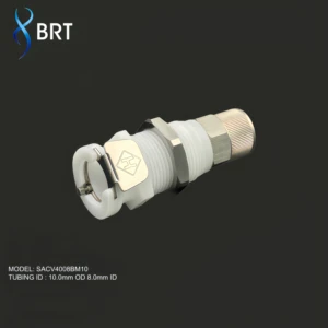 POM PTF 6mm 8mm 10mm OD Tubing Panel Mount Bulkhead Quick Disconnect Connector Plastic Air Hose Quick Coupling