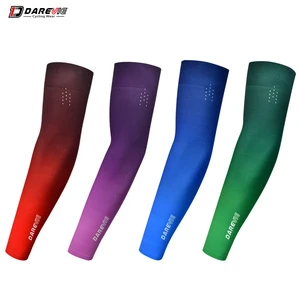Darevie Manufacturer 4 Colors Custom Uv Gradient Compression Sleeve Breathability Cycling Arm Sleeves Arm Cover