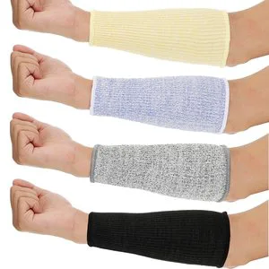 Unisex Arm Sleeves Spandex Polyester Anti-Uv Protection Yellow Blue Gray Black for Adults Cycling Outdoor Use