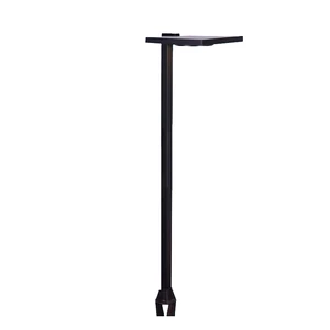 Low Voltage 12V Integrated LED Linear Modern Square Shade Mold Cast Aluminum Outdoor Path Light in Black and Bronze