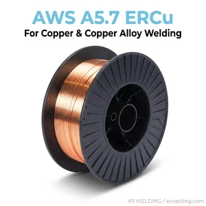 AWS A5.7 ERCu Copper MIG Welding Wire OEM/ODM for Copper Pipe Heat Exchanger Electrical Components