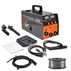 Portable 220v MIG Welder Gasless 600 Welding Machine with USB USE Flux WIRE for Body Repair Equipment