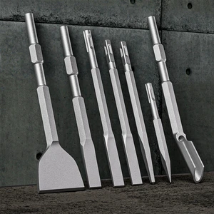 HEMEI New Arrival U-Shape Sand Blast Handle Electric Pick Electric Hammer Chisel 14*250mm Plain Finish for Well Drilling