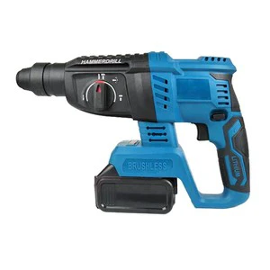 Heavy Duty Brushless Electric Hammer Pick Dual-Purpose High-Power 800W Concrete Impact Drill Three-Gear Rechargeable Lithium