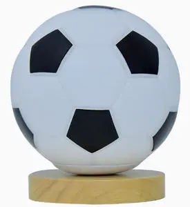 Soccer LED Night Light, European Cup Glass Table Lamp