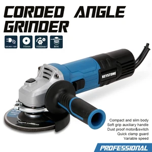Industrial Grade 1050W 115mm/125mm Electric Angel Grinder for Metalworking