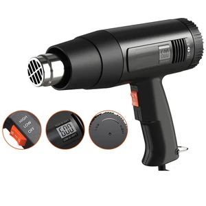 Digital Heat Gun 1200W-1800W Electronic Industrial Hot Air Gun 220V AC Shrink Wrapping Thermal Heat