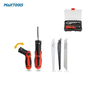 17PCS Professional Multifunction Saw Blade & CR-V Bits Set Industrial DIY Cutting and Repair Tool Kit