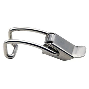 Stainless Steel Toggle Latch Spring Lock Wooden Crate Beehive Hook Lock Duckbill Latch Insulated Sealing Barrel Fastener