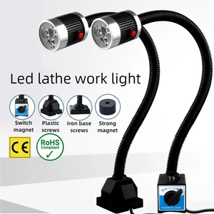IP66 Explosion-Proof Work Light LED Tri-proof Light for Machine Tools and Lathe Waterproof Square Triple Work Light