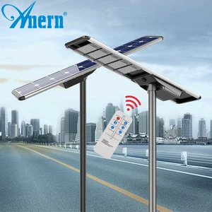 IP65 Waterproof Road Light Integrated LED Power Solar Panel Street Light 80W