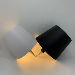 Model Rechargeable LED Wine Bottle Lamp 3 Color Wireless Bottle Table Lamp Dimming Night Light for Party Gift