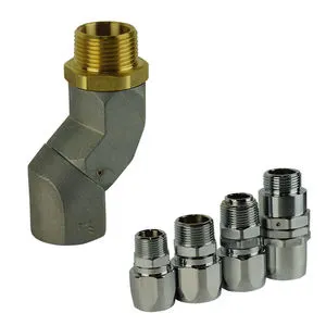 Mini Fuel Station Accessory Universal Joint Rotary Fuel Dispenser Hose Swivel Coupling