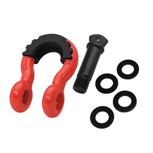 China Factory Direct Sale Customized 3/4 Bow Shackle Forged Steel Towing for Mining and Heavy Industry Application