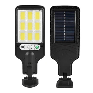 Solar Street Lights COB Led Wall Lamp Outdoor With Remote Waterproof Solar Motion Sensor Light