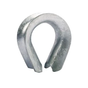 Galvanized Wire Rope K-3 Thimble