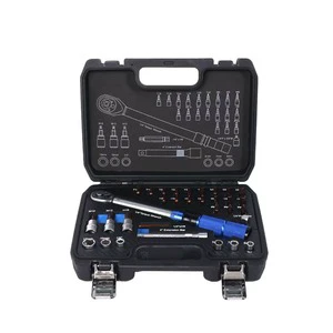 Hot Sale 32pcs CR-V Hand Torque Wrench Set Bike Repair Tool Kit for Hardware Maintenance OEM Customizable