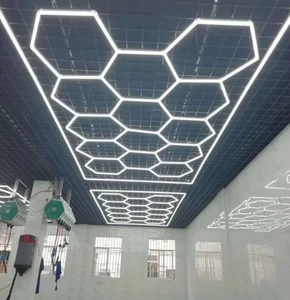 LED Garage Car Detailing Light Car Honeycomb Lights