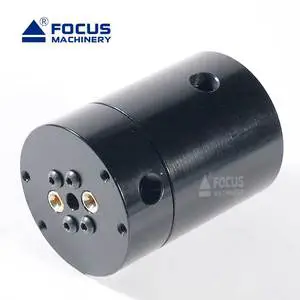 2 Channel Multiple Passage Swivel Joint High Speed Pneumatic Multiport Rotary Unions for Robotic Arm