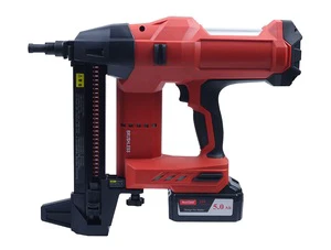 Professional-grade Cordless Battery-powered Concrete Frame Nail Guns, Suitable for Construction Engineering.
