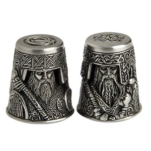 Wholesale Custom Logo Design Handmade Personalized Tourist Souvenir Metal Sewing Thimble