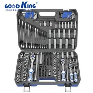 Good King 222 Professional Automotive Hand Tool Kits Made of Carbon Steel and cr-v Materials for Automotive Repair 12221