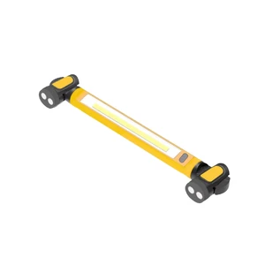 Rechargeable Portable LED Magnetic IP44 Rated 5000mAh Cold White Work Light 360 Rotating Base Hook ABS Construction Garage Car