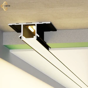 LED Shadow Ceiling Contour Lighting Strip Aluminum Profile LED Strip Decorative Strips for Ceilings Tile Accessories Product