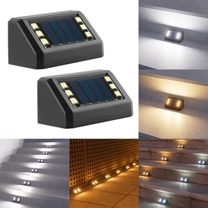 Solar Rainproof Step Lights - Outdoor Landscaping Atmosphere Lights for Steps and Trails