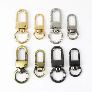 Meetee AP483 10/13mm Bag Hardware Accessories Hook Buckle Keychain Lobster Clasp Dog Connection Buckles