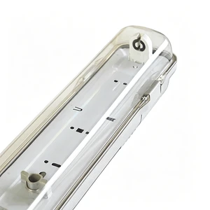 Outdoor Lamps Waterproof Wall Light Led vapor Tight Fixtures 120cm 60cm 18w 9w 24w Clear Cover IP65 Freezer Tri Proof Lighting