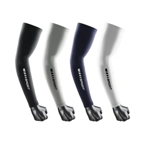 Men Women's Bike Cycling Arm Sleeves High Elasticity Summer Sweat Absorption Ice Soft Seamless Eco-Friendly UV Protection Sets