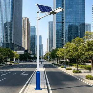 Energy Saving Outdoor Solar Streetlight Lighting Waterproof IP66 20W 30W 40W 50W 60W Split Led Solar Street Light
