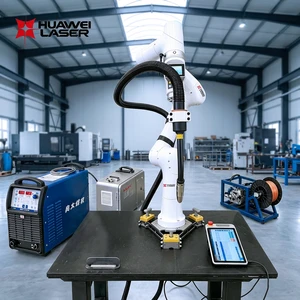 Mig Welder Automatic Cobot Welding Machine High Accuracy Welding Robot Arm for Car 360° Flexible Welding