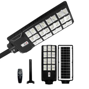Integrated Solar LED Street Light with IP66 Rating ABS Lamp Body Built-In Lamp Arm for Road Lighting
