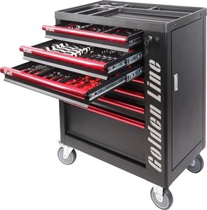 High Quality Steel Roller Trolley Tool Box Hot Sale Iron Material Tool Cabinet