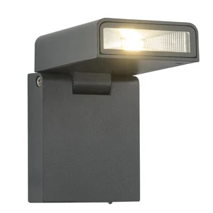 Decorative Waterproof Die-cast Aluminum Adjustable Head Mounted Decorative Led Outdoor Garden Wall Lamp