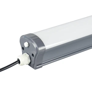 All Plastic 20W/40W/50W IP65 120CM Waterproof Tri-Proof LED Batten Lamp Aluminium LED Warehouse Light Tri-proof Lighting