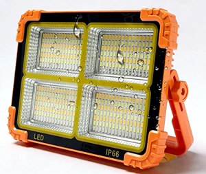 Ip66 Solar Flood Light Outdoor ABS Waterproof Remote Control 50W 120W 150W SMD Led Solar Garden Lamp High-Power High Quanty