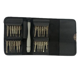 Cheap 25 in 1 Parafusadeira Eyeglass Watch Phone Screw Drivers Electrician Tools Precision Screwdriver Set