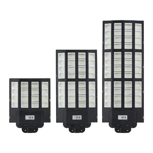 Super Bright All in One Solar Led Street Light Outdoor 1000W-1500W IP65 Waterproof ABS Dusk to Dark for Garden Road Parking Lot