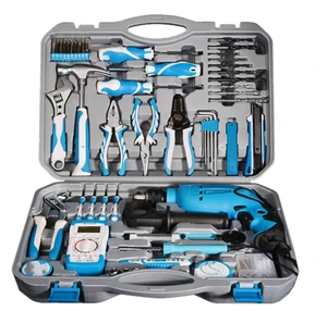 Factory Hot Sale Household Tools Sets Hardware Toolbox Woodworking Electrician Tool Kit