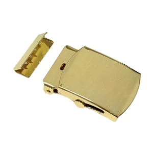 2026 Factory Manufacture Fashion custom designer metal canvas logo belt buckle