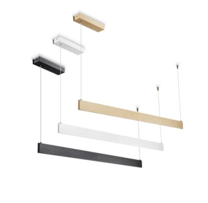 LED Linear Light Modern Beauty 3000k/4000k Optional Color White Black Gold